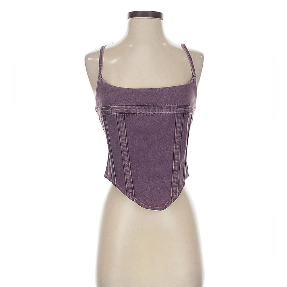 NWT🏷️Montana Corset in Purple Acid Wash BY.DYLN